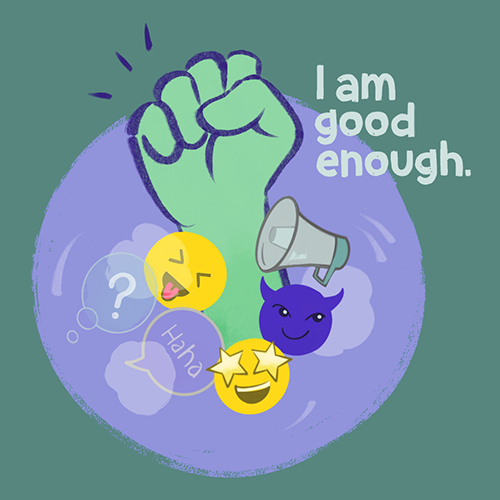 I am good enough Logo
